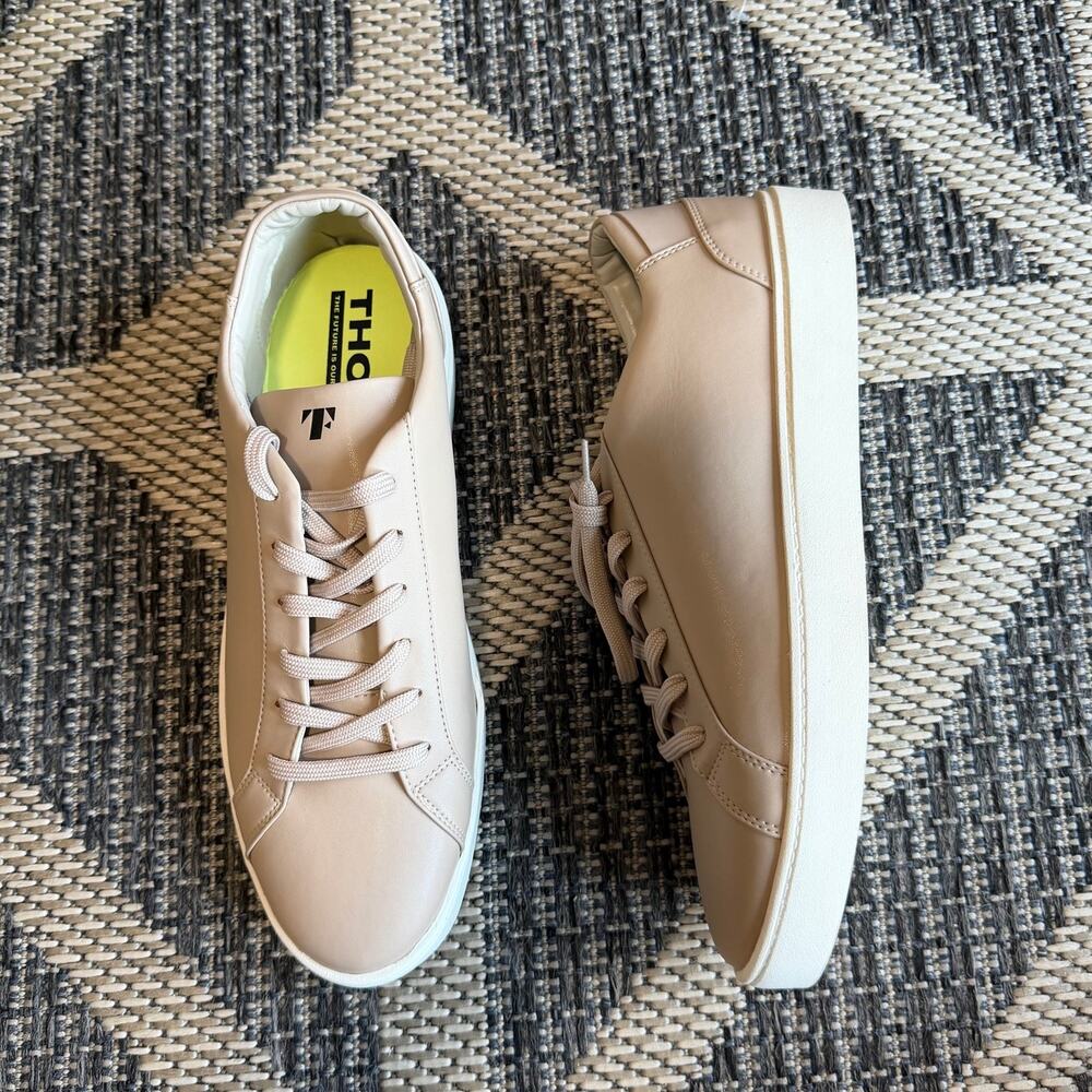 Thousand Fell Mens Lace Up Sneaker Size 12 - Dune